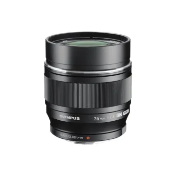 Olympus 75mm 1:1.8 BLACK M.ZUIKO DIGITAL (ET-M7518) Lense Micro FT