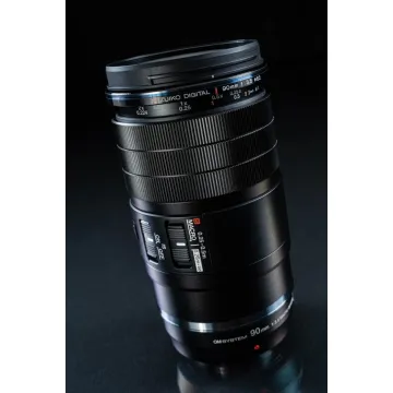 Olympus M.Zuiko Digital ED 90mm F3.5 Macro IS PRO incl. Lens hood,lens cap - 