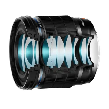 Olympus OM SYSTEM M.Zuiko PRO Digital ED 20mm 1:1.4 incl. Lens hood & Wrapping cloth - 