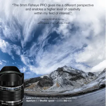 OLUMPUS M.ZUIKO DIGITAL ED 8mm 1.1.8 FISHEYE PRO - 