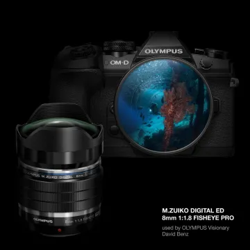 OLUMPUS M.ZUIKO DIGITAL ED 8mm 1.1.8 FISHEYE PRO - 