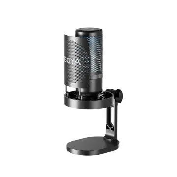 BOYA BY-K3 USB RGB Microphone Supercardioid w. shockmount (2 zones RGB) - 