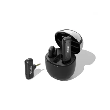 BOYA BY-WM3T-M2 2,4GHz Mobile wireless mic For Camera 3.5Jack (2 transmitters, two person vlog)