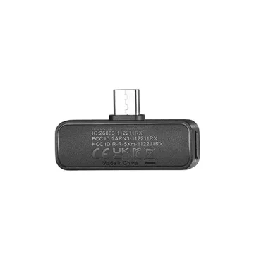 BOYA BY-V20 Wireless 2-person Lavalier Microphone for Android Mini Lapel USB-C connection - 