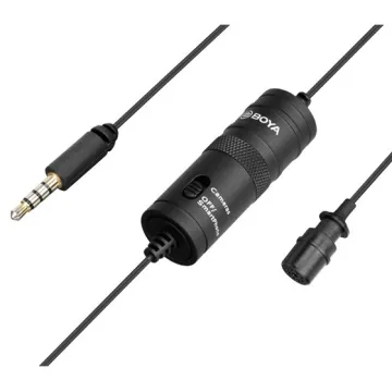 BOYA BY-M1 wired mic Universal Lavalier Microphone - 