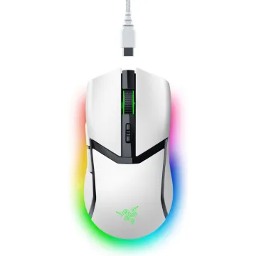 Razer COBRA PRO WHITE - Wireless Gaming Mouse - 30000 DPI - RGB UNDERGLOW - Bluetooth / 2.4Ghz - 77g - 