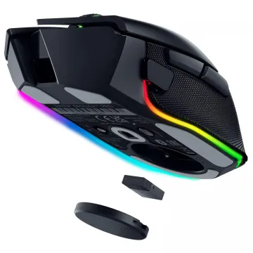 Razer BASILISK V3 PRO BLACK - 30K DPI - RGB - Optical Switches - 11 Buttons - HyperScroll Tilt Wheel - 