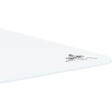 Razer ATLAS - White - Glass Gaming Mouse Mat - Premium Tempered Glass - Dirt and Scratch-Resistant - 