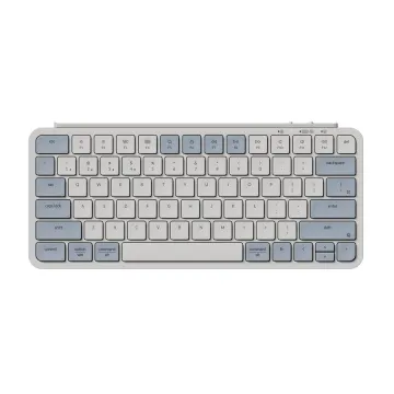Keychron B1 Pro (B1P-K11) Ultraslim Mini Wireless BT Keyboard ZMK Online customize Retro Blue 75% US