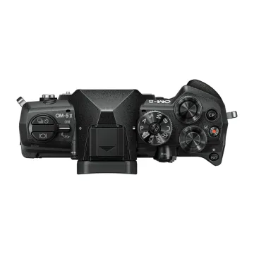 Olympus OM-5 II body black, BLS-50 Battery, Eyecup, USB Connection Cable, Shoulder Strap - 