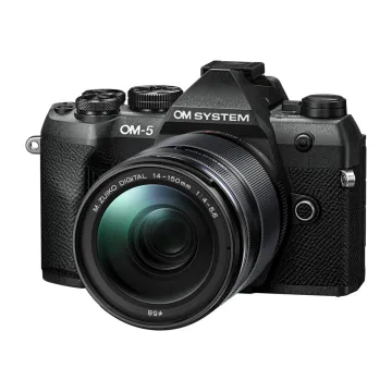 Olympus OM-5 II 1415-2 Kit black, OM-5 II body black, M.Zuiko Digital 14-150mm F4-5.6 II lens black - 