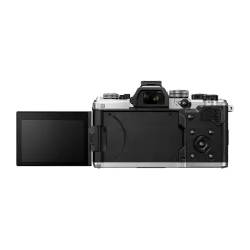 Olympus OM-System OM-3 body silver, CB-USB13 USB cable, Shoulder strap, Instruction manual, Warranty - 