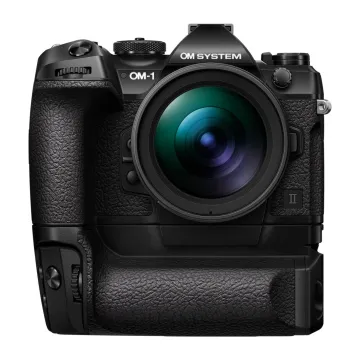 Olympus OM System OM-1 II body black w. CB-USB13 USB cable, Shoulder strap, BLX-1 Li-ion battery - 
