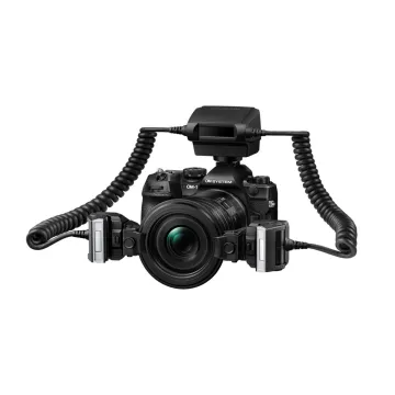Olympus OM System OM-1 II body black w. CB-USB13 USB cable, Shoulder strap, BLX-1 Li-ion battery - 