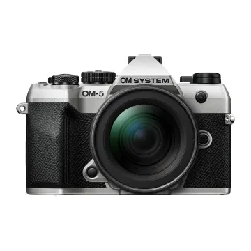 Olympus OM-5 II 1245 Kit silver, OM-5 II body silver, M.Zuiko Digital 12-45mm F4 PRO lens Black