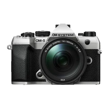 Olympus OM-5 II 1415-2 Kit silver, OM-5 II body silver M.Zuiko Digital 14-150mm F4-5.6 II lens black