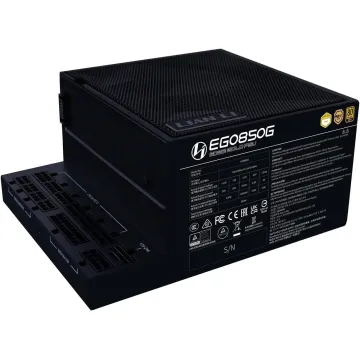 Lian Li Edge 850W Black 80+ Gold, Fully Modular ATX PSU - 