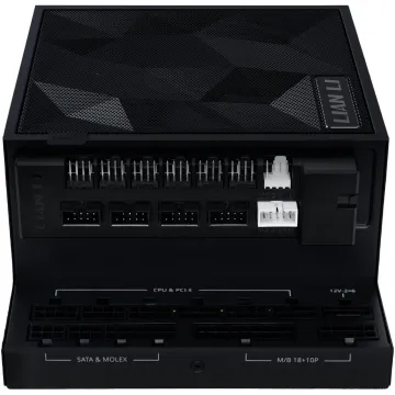 Lian Li Edge 1000W Black 80+ Gold (with USB HUB), Fully Modular ATX PSU - 
