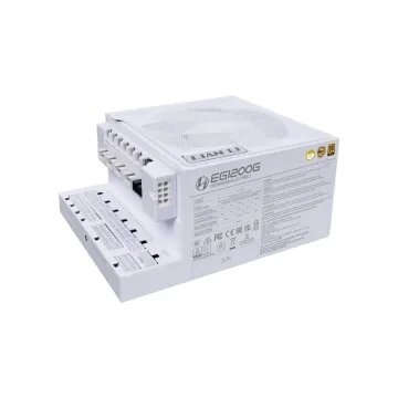Lian Li Edge 1200W White 80+ Gold (with USB HUB), Fully Modular ATX PSU - 