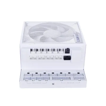 Lian Li Edge 1200W White 80+ Gold (with USB HUB), Fully Modular ATX PSU - 