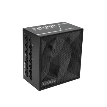 Lian Li SX 1200P Black - PLATINUM 1200W - ATX 3.1 - 12V-2x6 - Japanese Capacitor - 10 Years Warranty