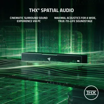 Razer LEVIATHAN V2 - RGB Gaming Sound Bar - THX Spatial 7.1 Audio - 