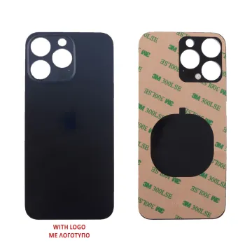 FOR IPHONE 15 PRO MAX BATTERY COVER + 3M STICKER TITANIUM BLUE 3P OR