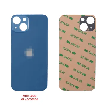 FOR IPHONE 13 BATTERY COVER + 3M STICKER BLUE ORIGINAL SERVICE PACK