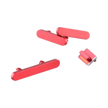 IPHONE 13/13 MINI SIDE KEYS/ ON/OFF (4 ΤΕΜ.) RED 3P OR