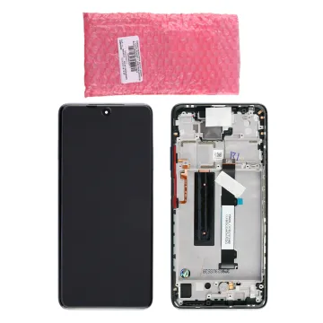 XIAOMI MI 10T LITE 5G/REDMI NOTE 9 PRO 5G ΟΘΟΝΗ IPS + TOUCH SCREEN + LENS + FRAME 5600040J1700 BLACK ORIGINAL SERVICE PACK