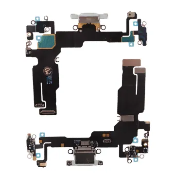 IPHONE 15 (TYPE C) ΚΑΛΩΔΙΟ FLEX ΚΟΝΕΚΤΟΡΑ ΦΟΡΤΙΣΗΣ + AUDIO PORT + ΜΙΚΡΟΦΩΝΟ BLUE 3P OR