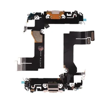 IPHONE 13 MINI (LIGHTNING) ΚΑΛΩΔΙΟ FLEX ΚΟΝΕΚΤΟΡΑ ΦΟΡΤΙΣΗΣ + AUDIO PORT + ΜΙΚΡΟΦΩΝΟ PINK 3P OR