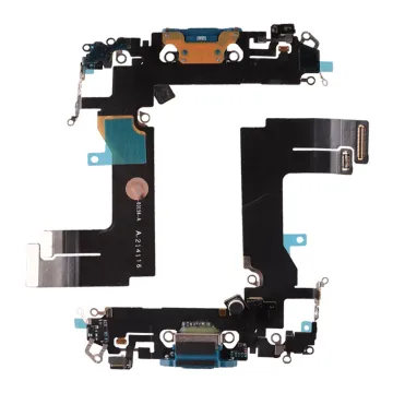 IPHONE 13 MINI (LIGHTNING) ΚΑΛΩΔΙΟ FLEX ΚΟΝΕΚΤΟΡΑ ΦΟΡΤΙΣΗΣ + AUDIO PORT + ΜΙΚΡΟΦΩΝΟ BLUE 3P OR