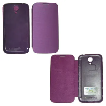 VOLTE-TEL ΘΗΚΗ SAMSUNG S4 I9505 BATTERY COVER BOOK PURPLE