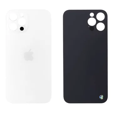 FOR IPHONE 12 PRO MAX BATTERY COVER SILVER 3P OR