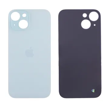 FOR IPHONE 15 BATTERY COVER BLUE