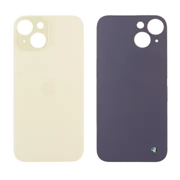 FOR IPHONE 15 BATTERY COVER YELLOW