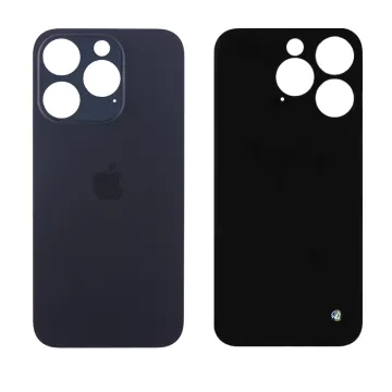 FOR IPHONE 15 PRO BATTERY COVER TITANIUM BLUE