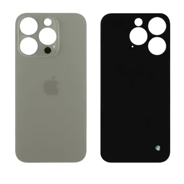 FOR IPHONE 15 PRO BATTERY COVER TITANIUM NATURAL