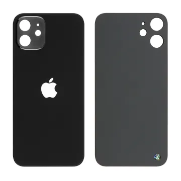 FOR IPHONE 12 BATTERY COVER BLACK