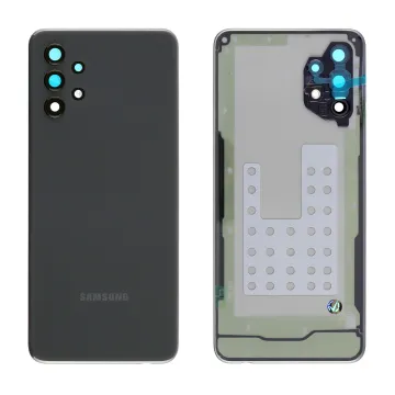 SAMSUNG A32 5G A326 BATTERY COVER + LENS BLACK 3P OR