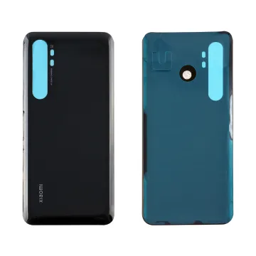 XIAOMI MI NOTE 10 LITE BATTERY COVER BLACK 3P OR