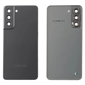 SAMSUNG S21 FE 5G G990 BATTERY COVER + LENS BLACK 3P OR