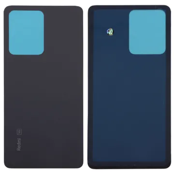 XIAOMI REDMI NOTE 12 PRO 5G BATTERY COVER + ΑΥΤΟΚΟΛΛΗΤΗ ΤΑΙΝΙΑ ΑΔΙΑΒΡΟΧΟΠΟΙΗΣΗΣ BLACK 3P OR