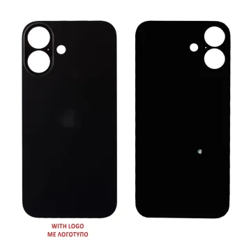 FOR IPHONE 16 BATTERY COVER BLACK 3P OR