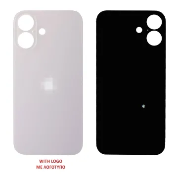 FOR IPHONE 16 BATTERY COVER WHITE 3P OR