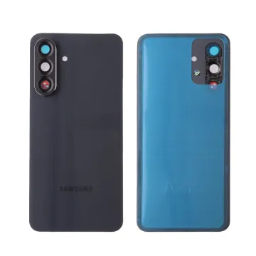 SAMSUNG A56 5G A566 BATTERY COVER + CAMERA LENS + ΦΙΛΜ ΑΔΙΑΒΡΟΧΟΠΟΙΗΣΗΣ BLACK 3P OR