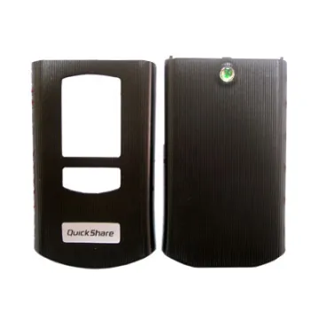 SONY ERICSSON V800 BLACK BACK-FRONT COVER