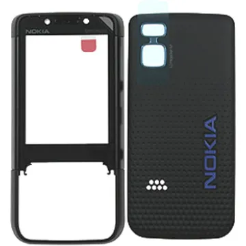NOKIA 5610 BLUE BACK-FRONT COVER ORIGINAL SERVICE PACK
