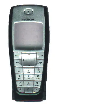 NOKIA 6220 BLACK FRONT COVER